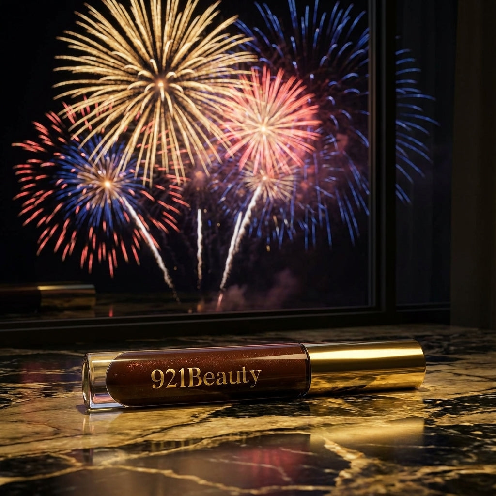 HIGH-COLOR LIP GLOSS: BROWN