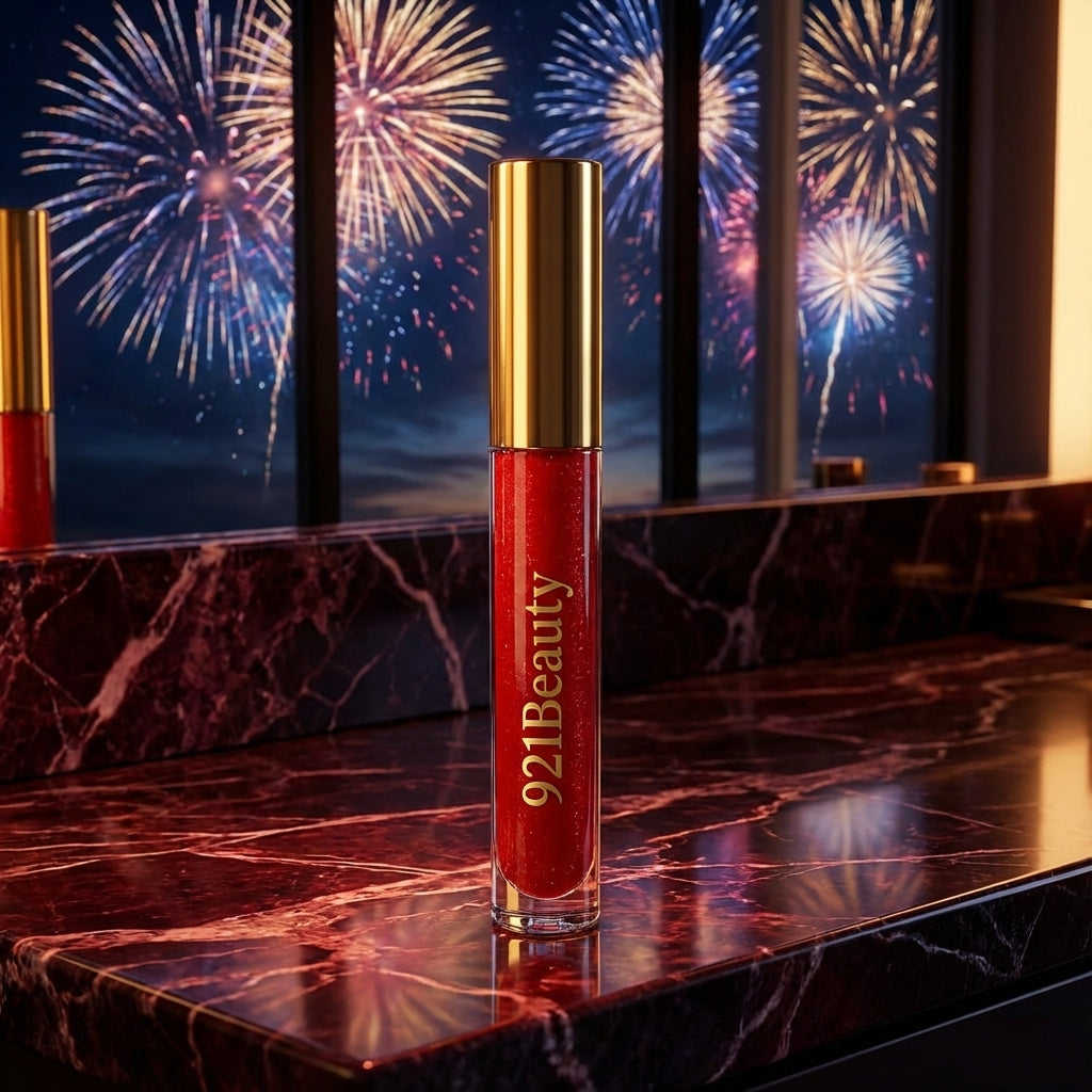 HIGH-COLOR LIP GLOSS: RED